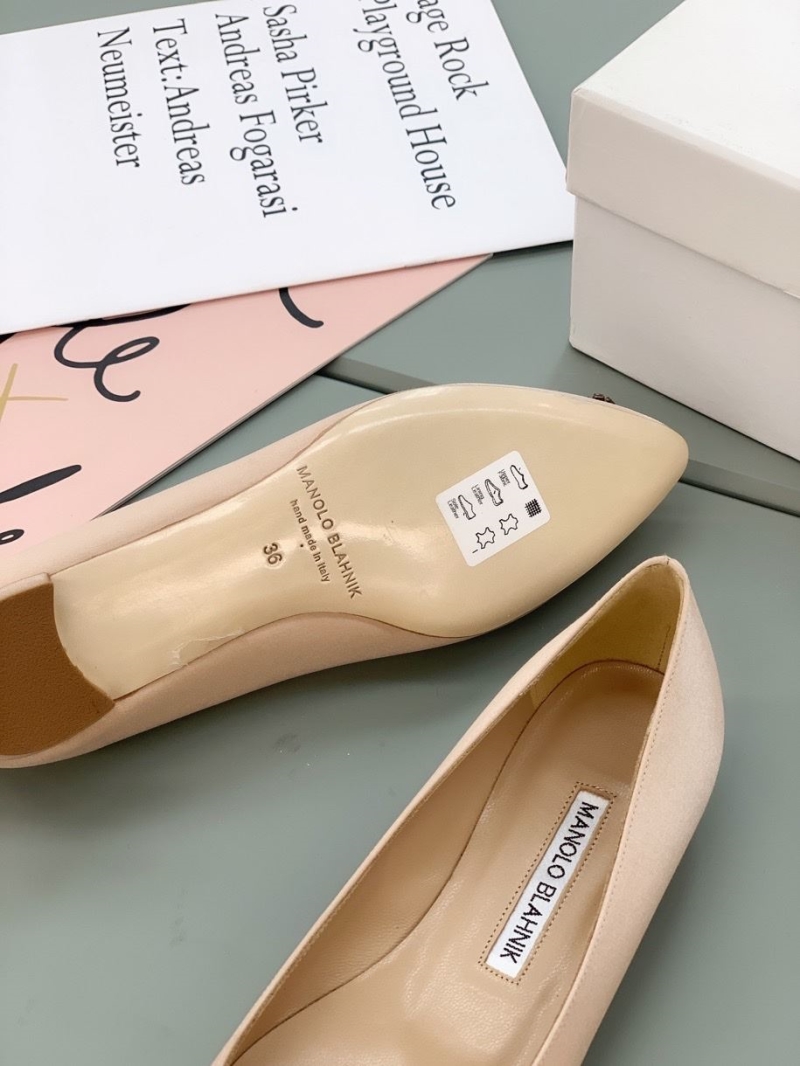 Manolo Blahnik flat shoes